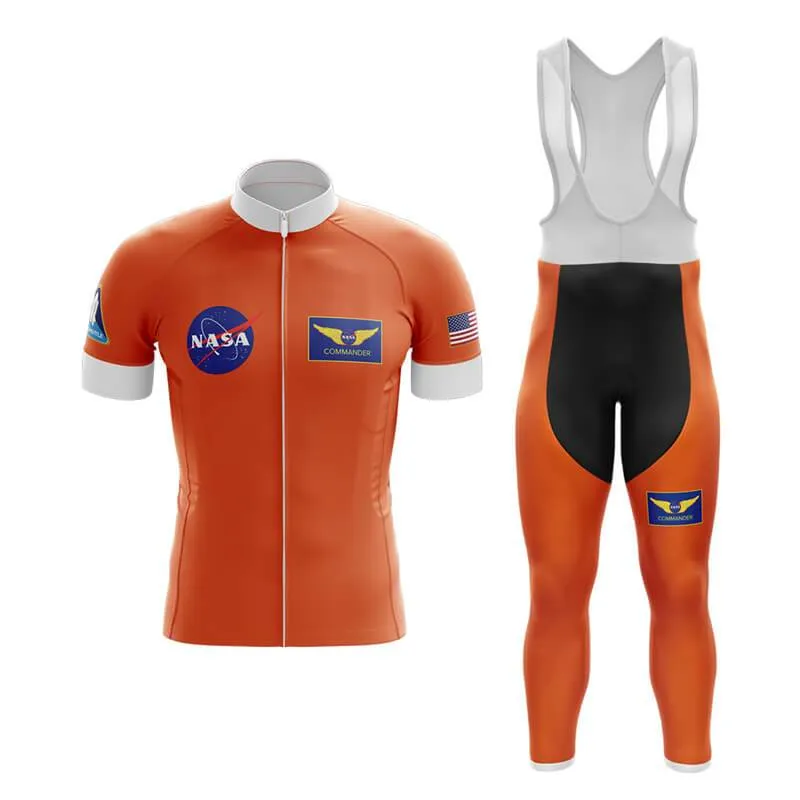 NASA Commander Club Cycling Kit (Orange)