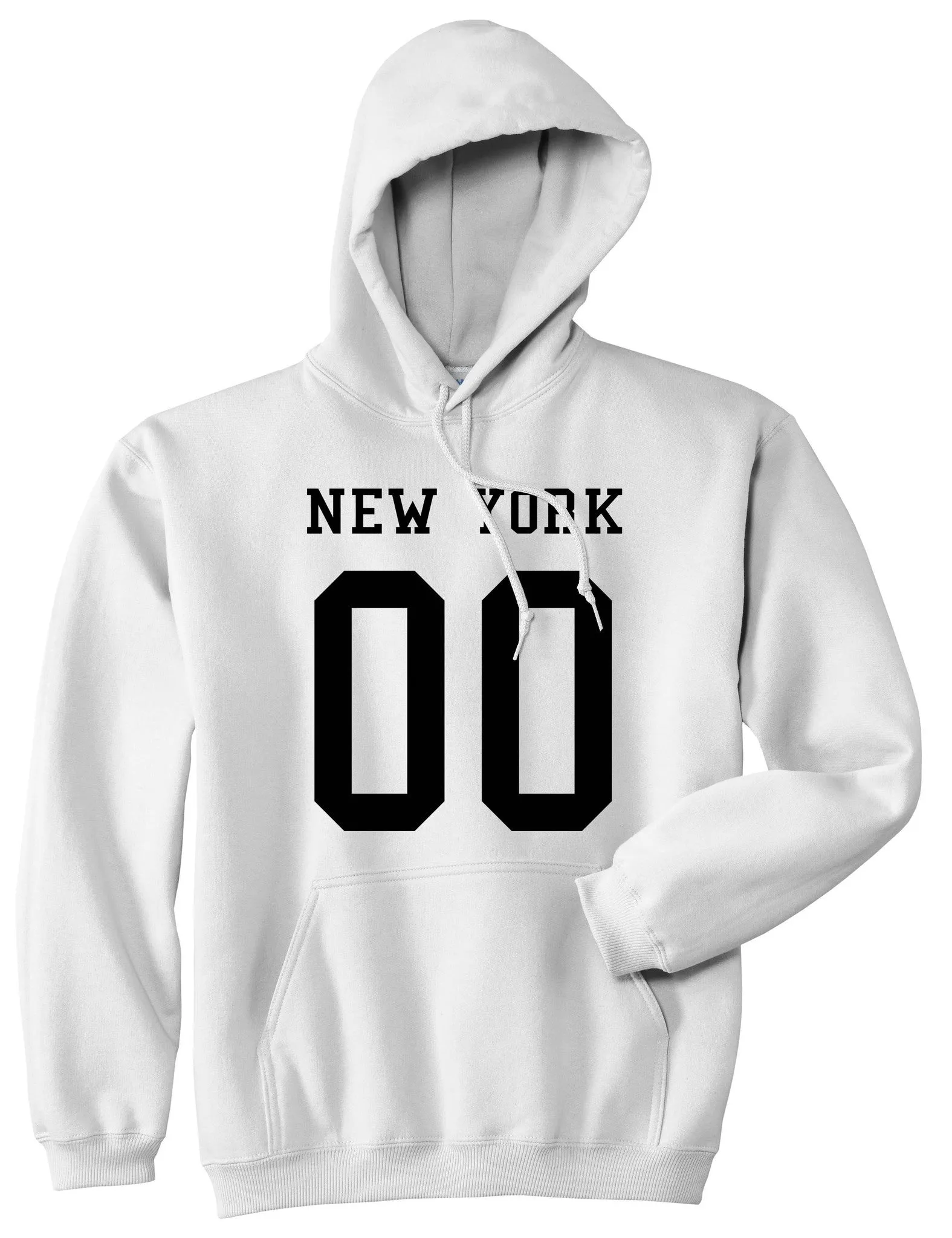 New York Team 00 Jersey Pullover Hoodie