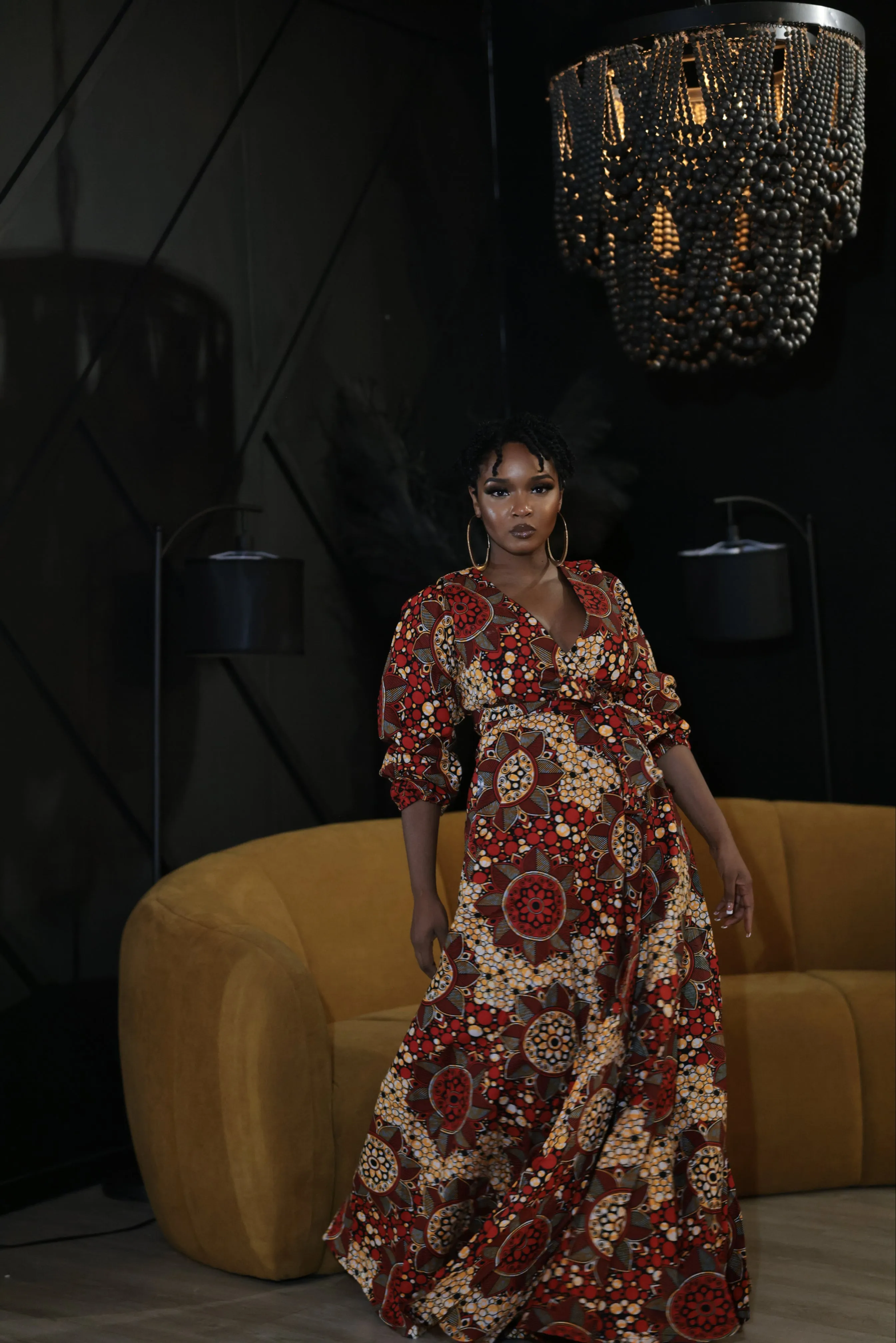 Nneamaka wrap dress