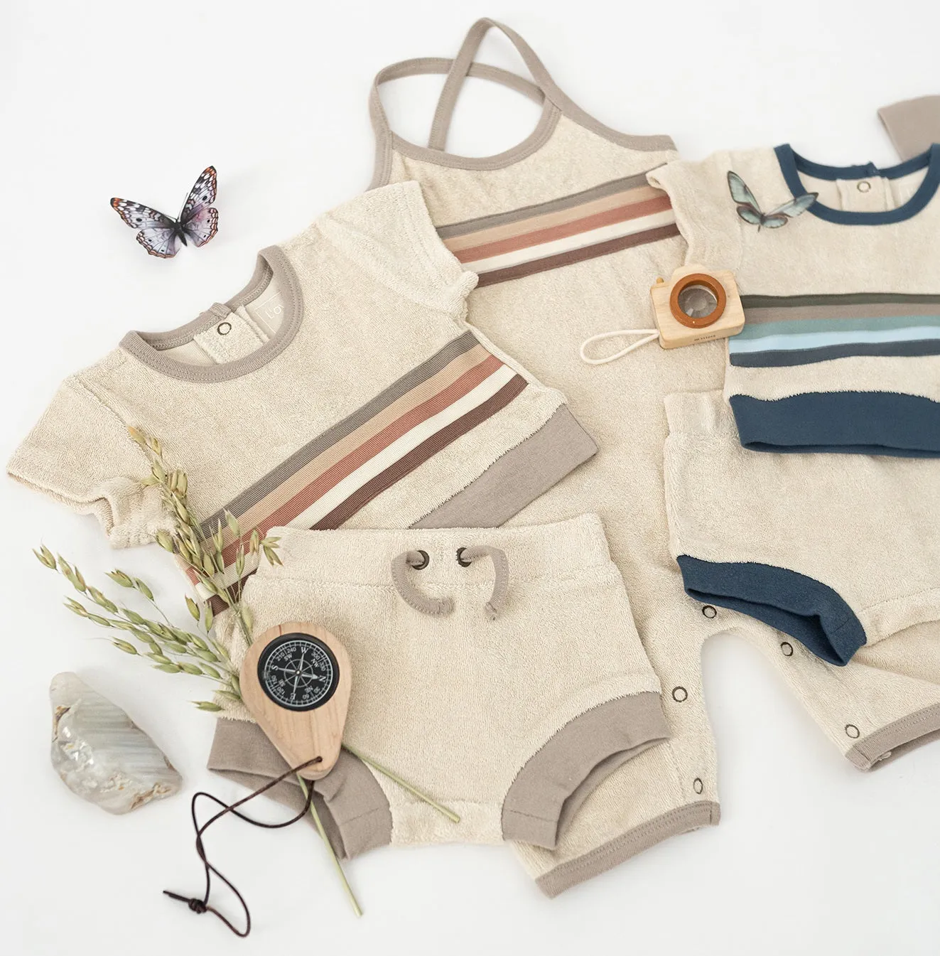 Organic Terry Overall - Neutrals