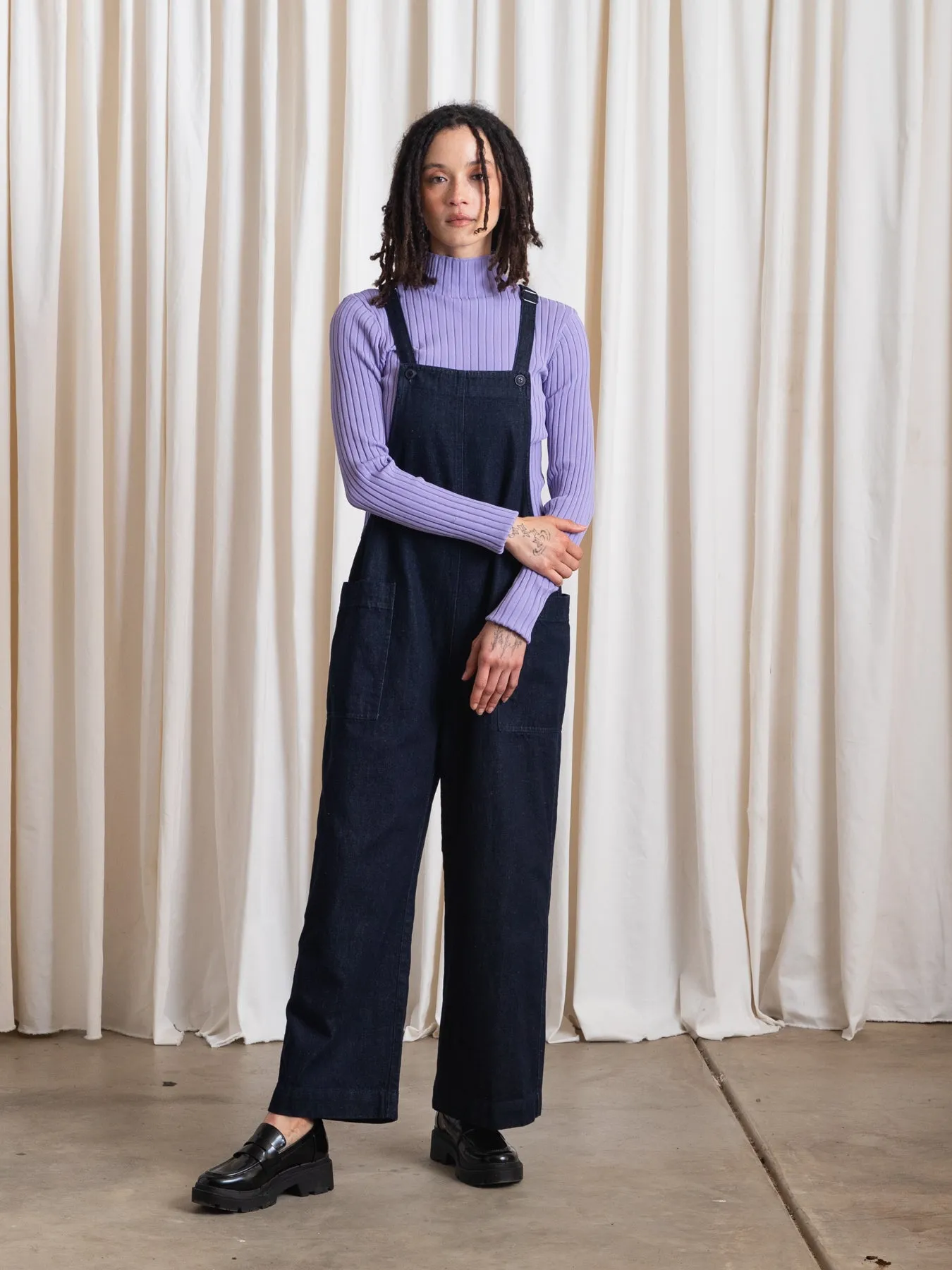 OVERALL JUMPER - DARK DENIM