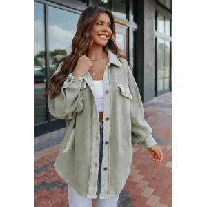 Oversized Urban Sherpa Layering Shacket