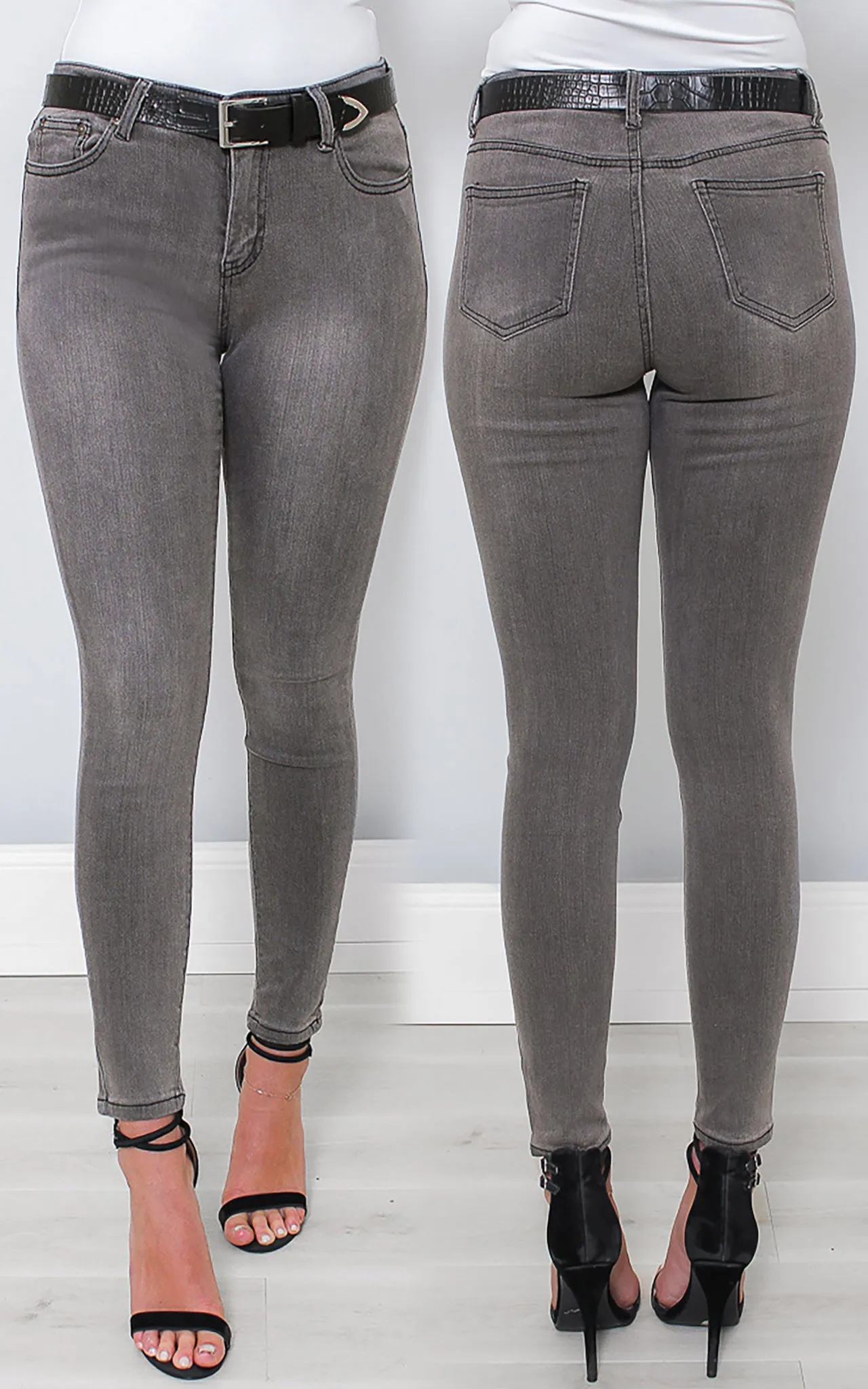 Pepper Jeans - Grey