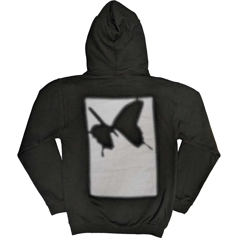 Post Malone Unisex Pullover Hoodie: Inverse Butterfly