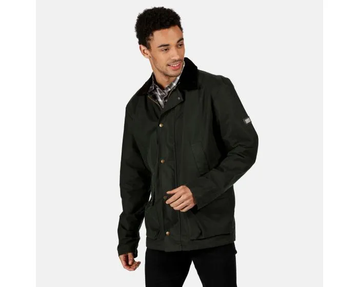 Regatta Mens Country Water Repellent Collared Full Zip Classic Coat