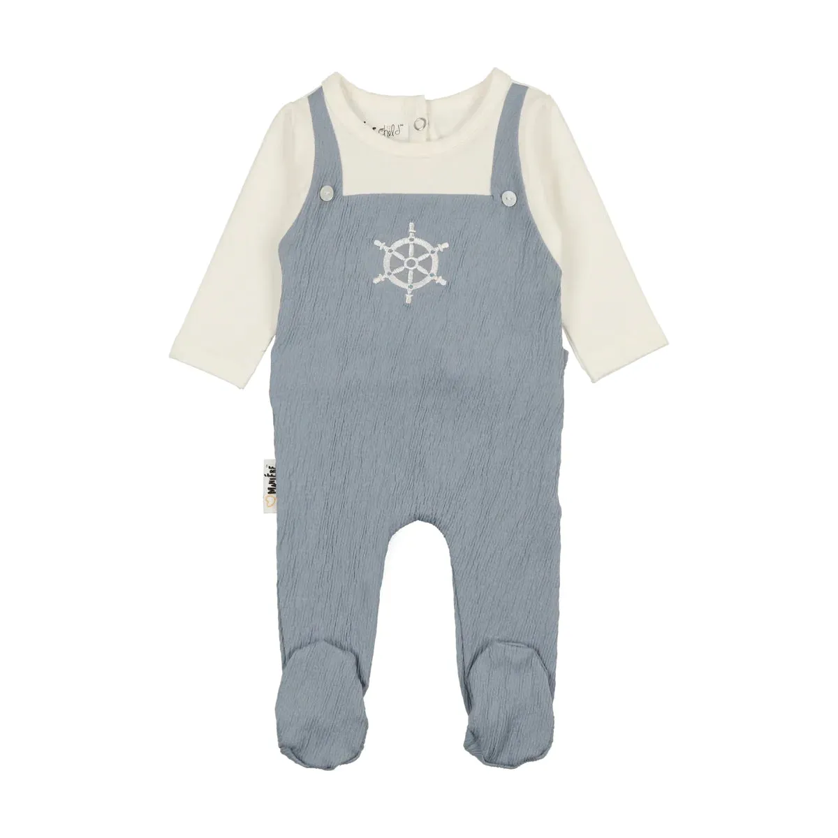 Sailor Overall Footie