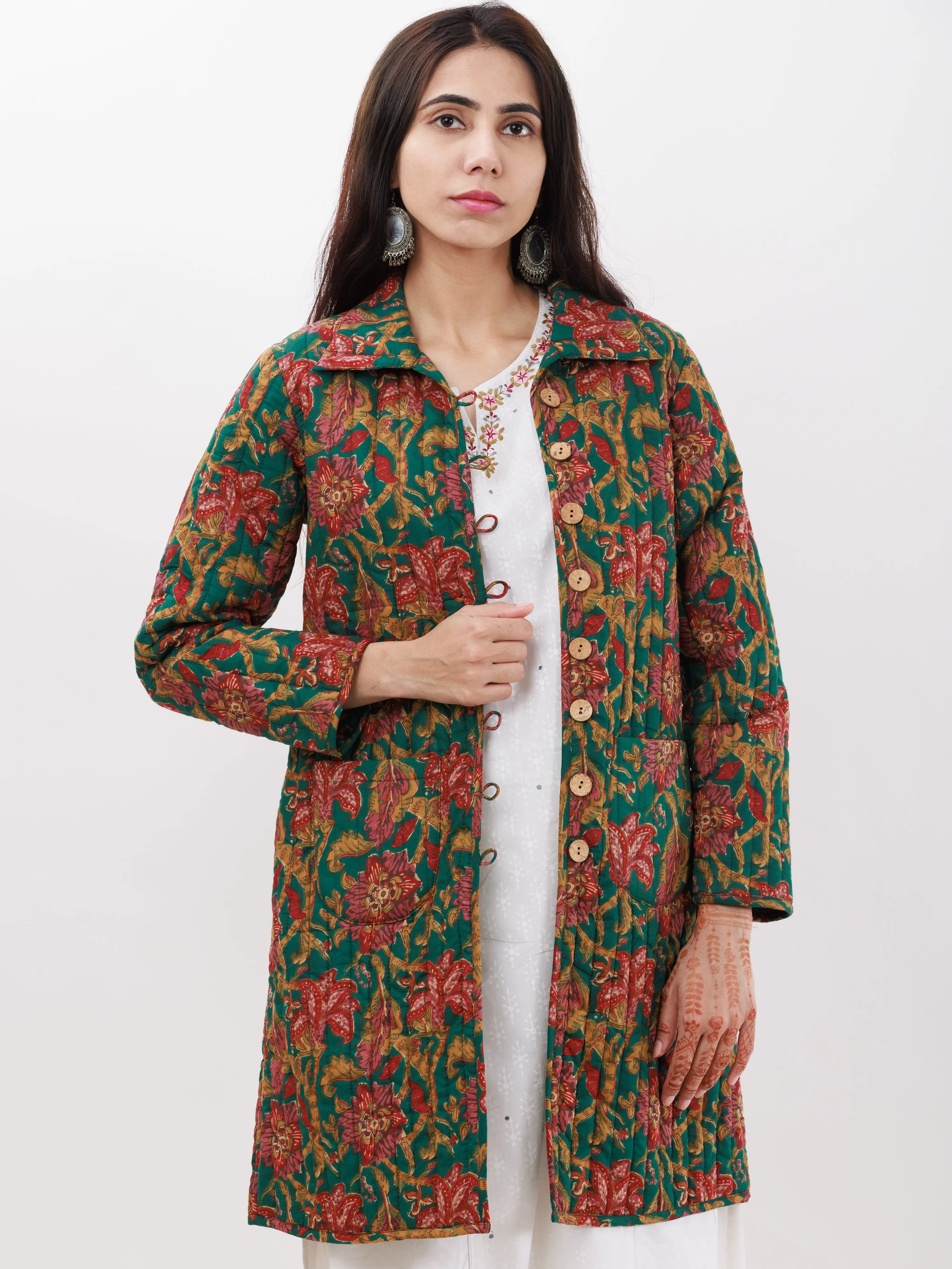 Shishir Sonam Quilted Reversible Jacket