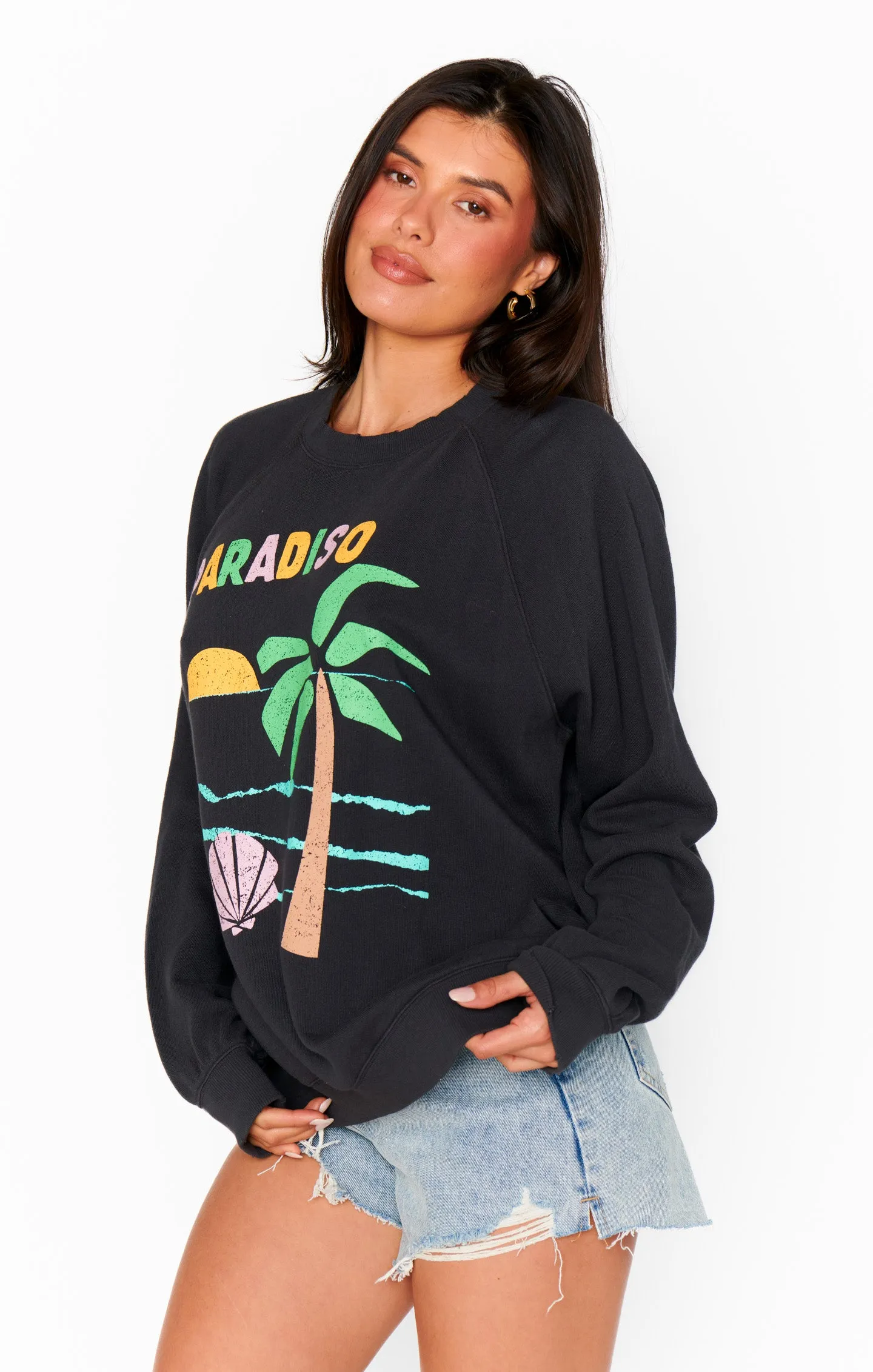 Simon Pullover ~ Paradiso Graphic Knit