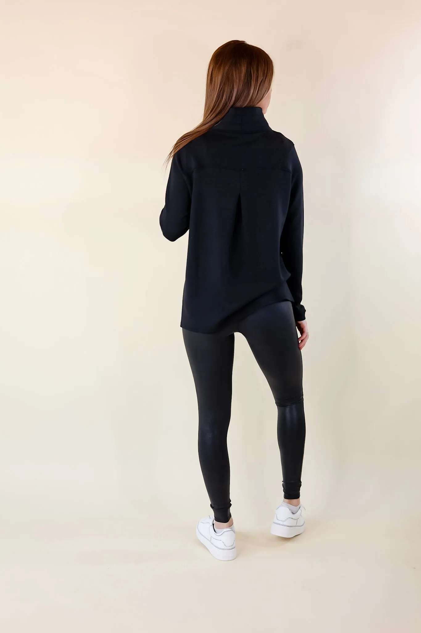 SPANX | AirEssentials Got-Ya-Covered Pullover in Black