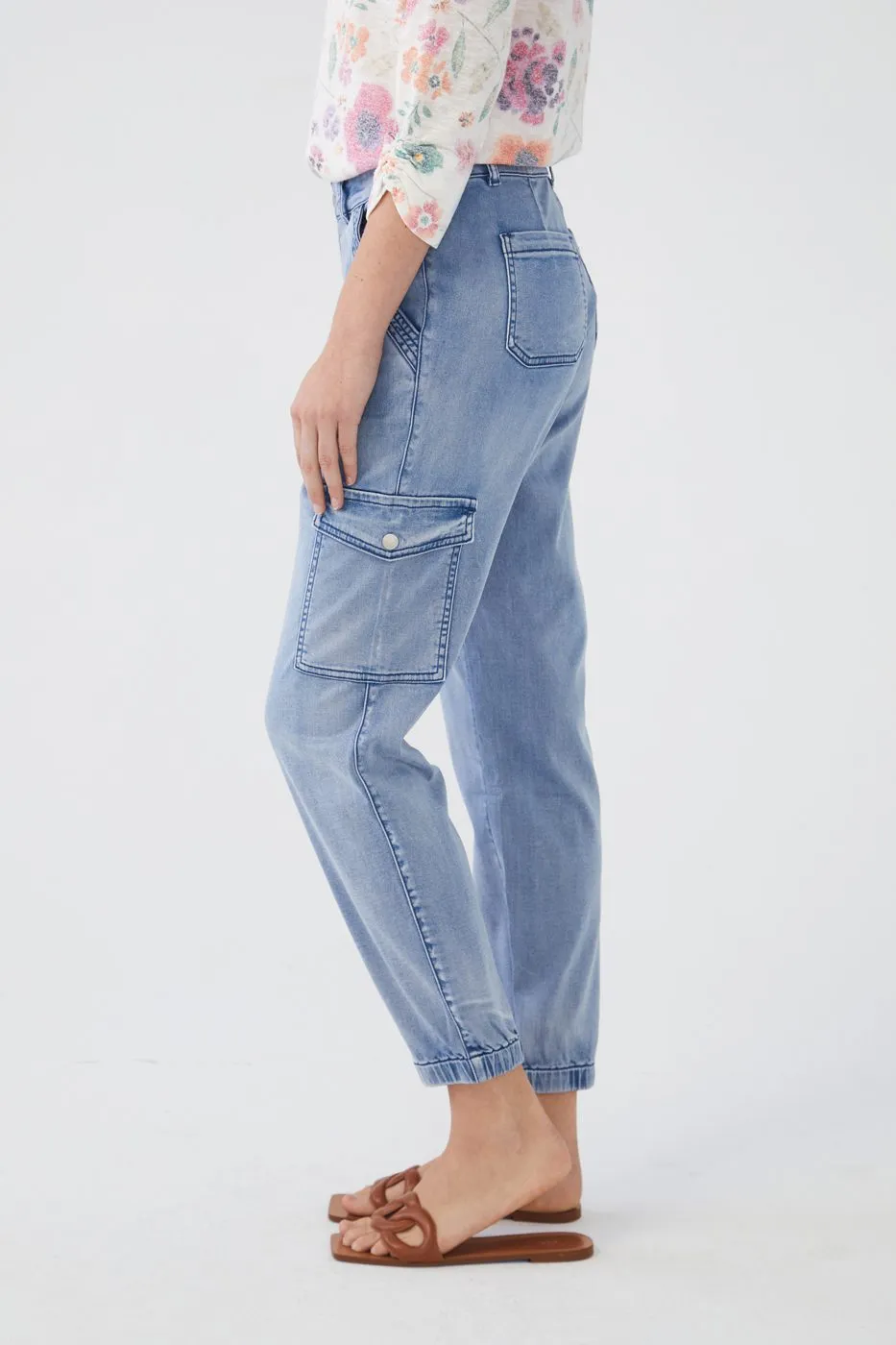 Tencel Olivia Cargo Pant | French Dressing Jeans