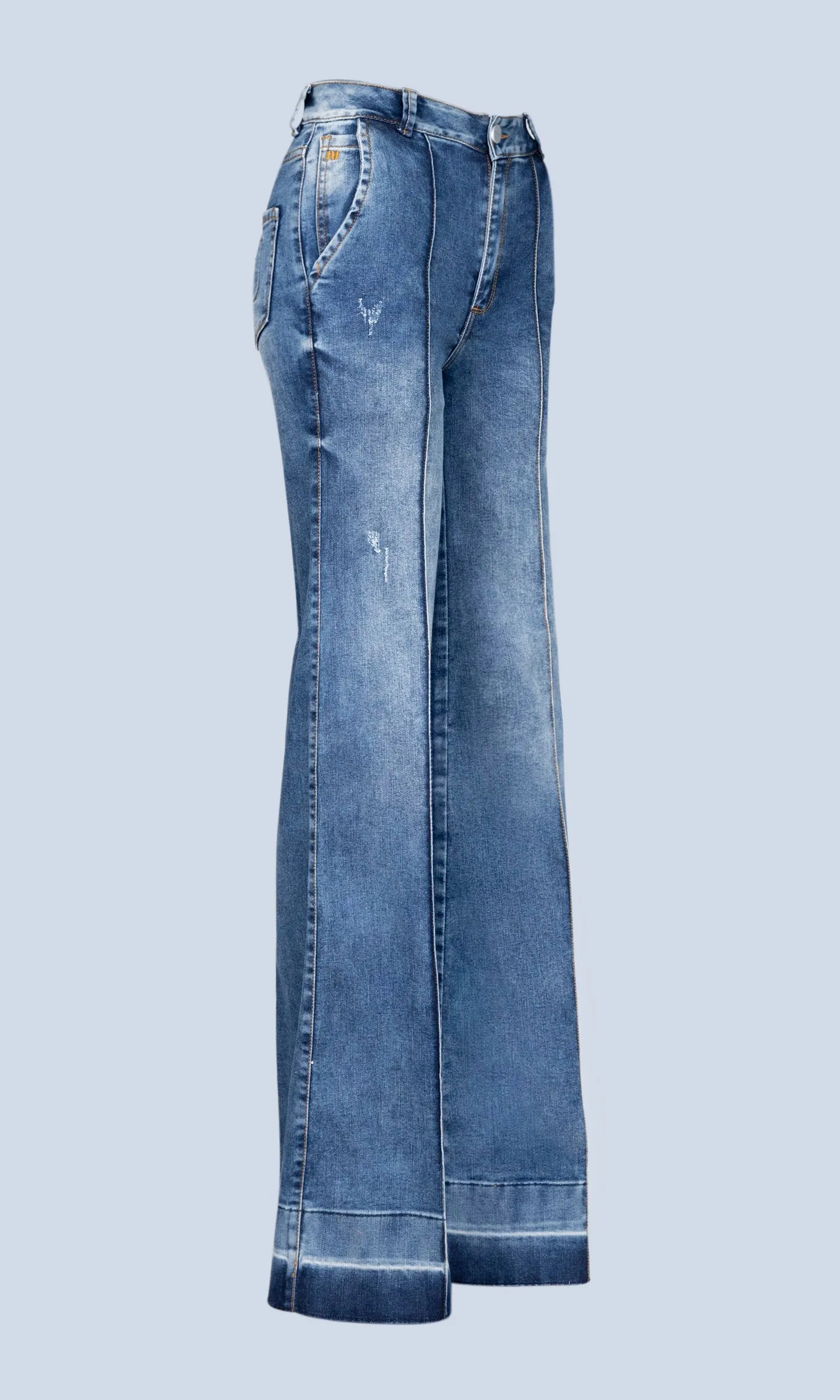 The Beyond Wide Leg Jean | Marble Wash