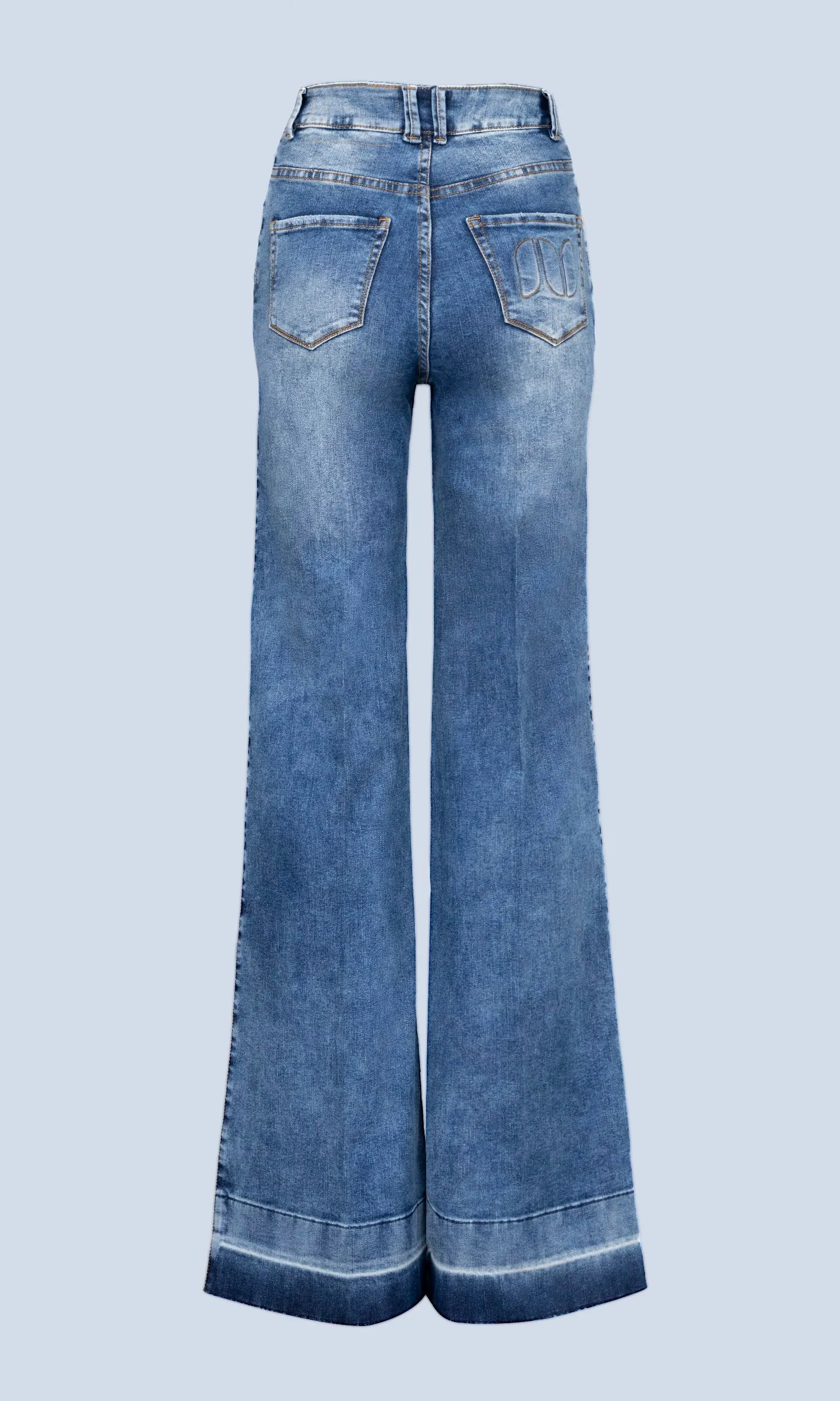 The Beyond Wide Leg Jean | Marble Wash