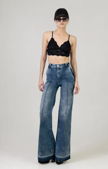 The Beyond Wide Leg Jean | Marble Wash