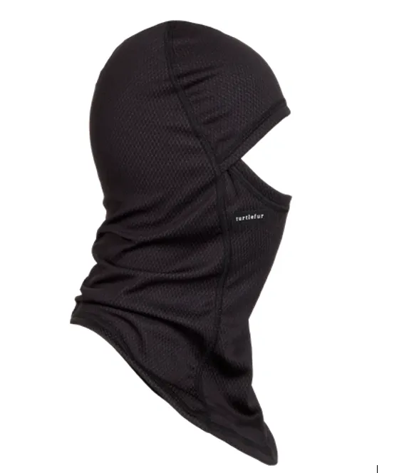 Turtle Fur Balaclava Alpha Tek MAX-Dri Ninja -- Black