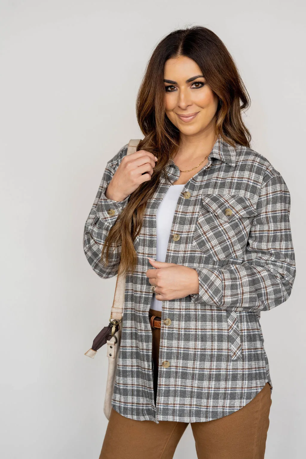 Unruly Plaid Shacket