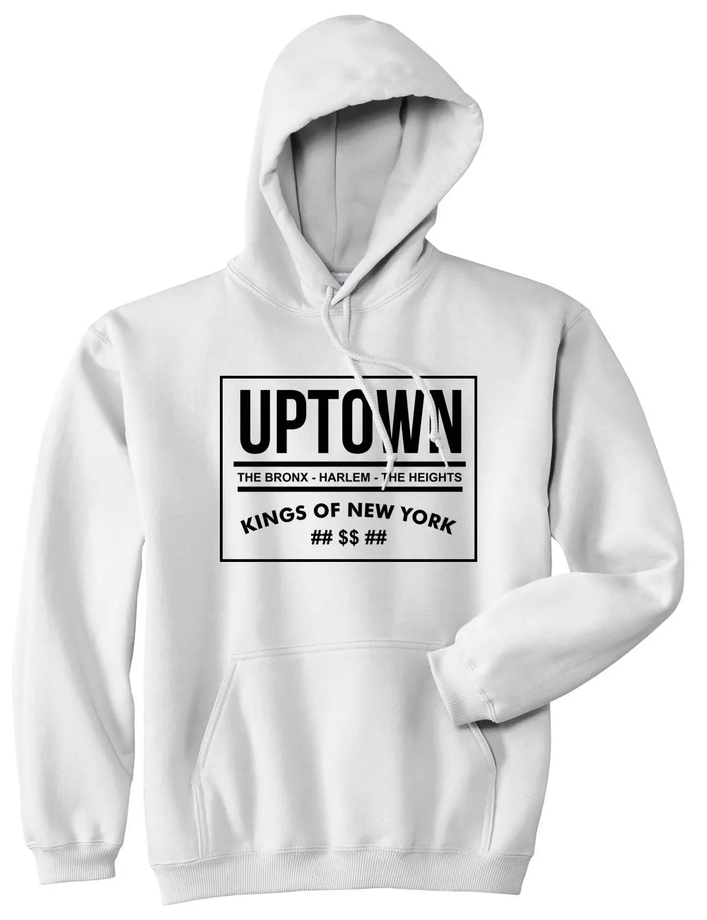 Uptown Bronx Harlem Washington Heights Pullover Hoodie Hoody