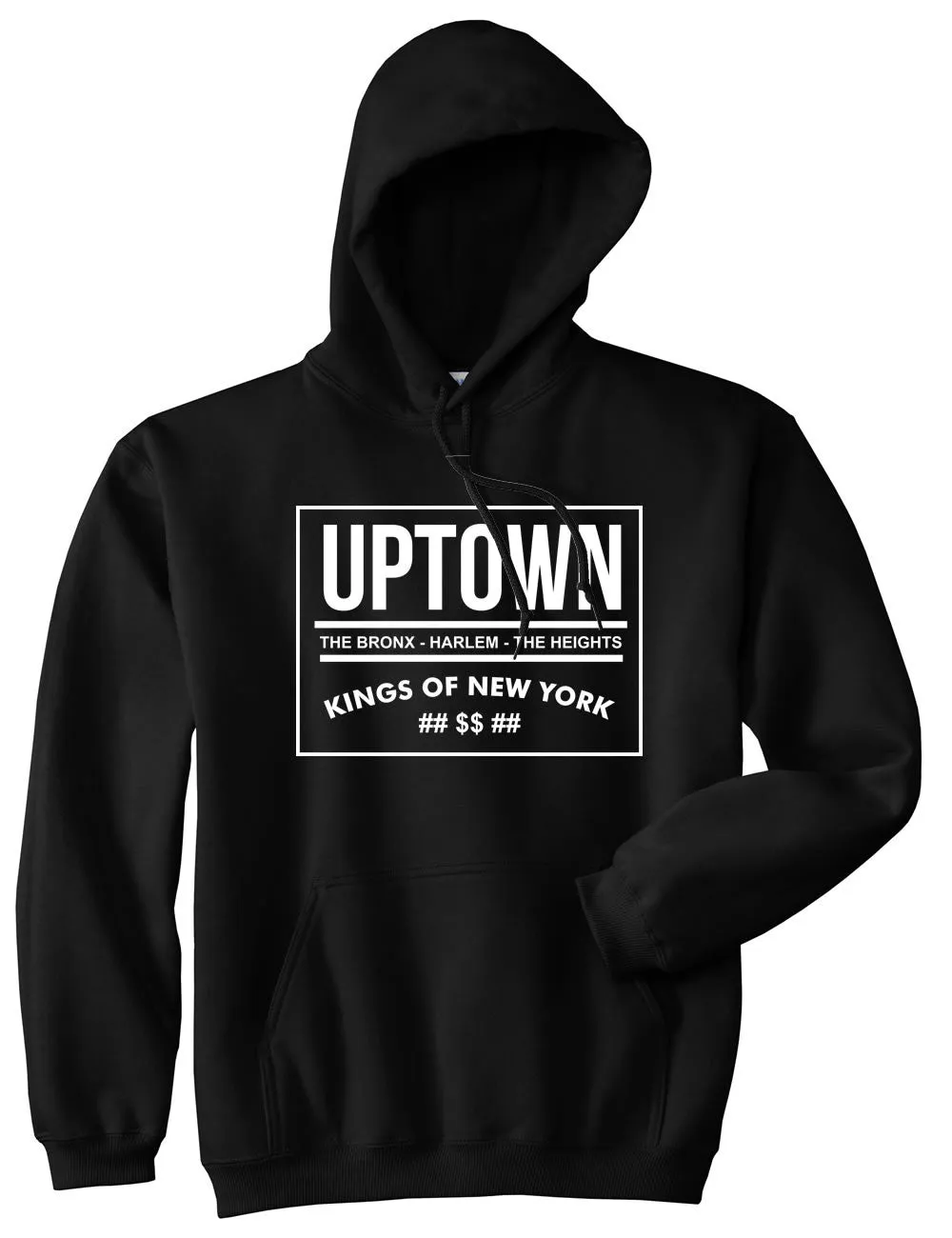 Uptown Bronx Harlem Washington Heights Pullover Hoodie Hoody