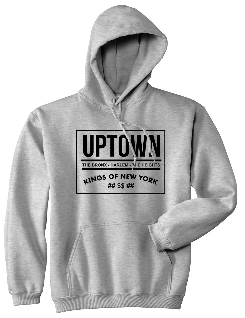 Uptown Bronx Harlem Washington Heights Pullover Hoodie Hoody