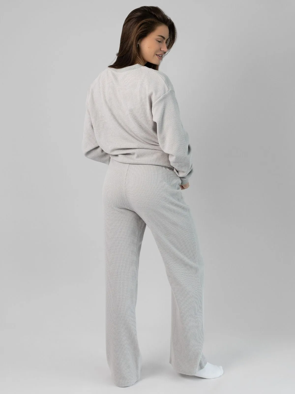 Waffle Lounge Relaxed Sweatpants