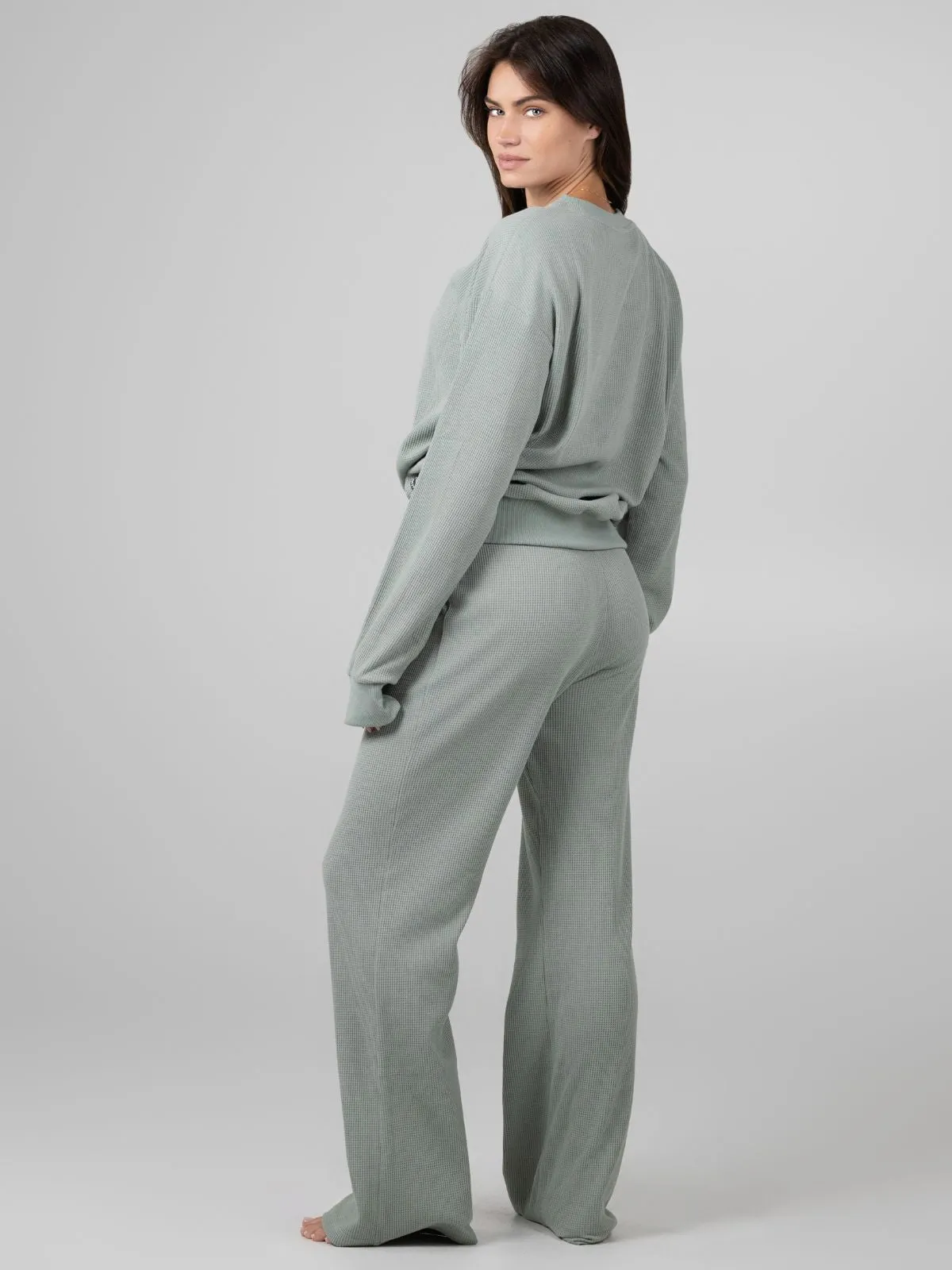 Waffle Lounge Relaxed Sweatpants