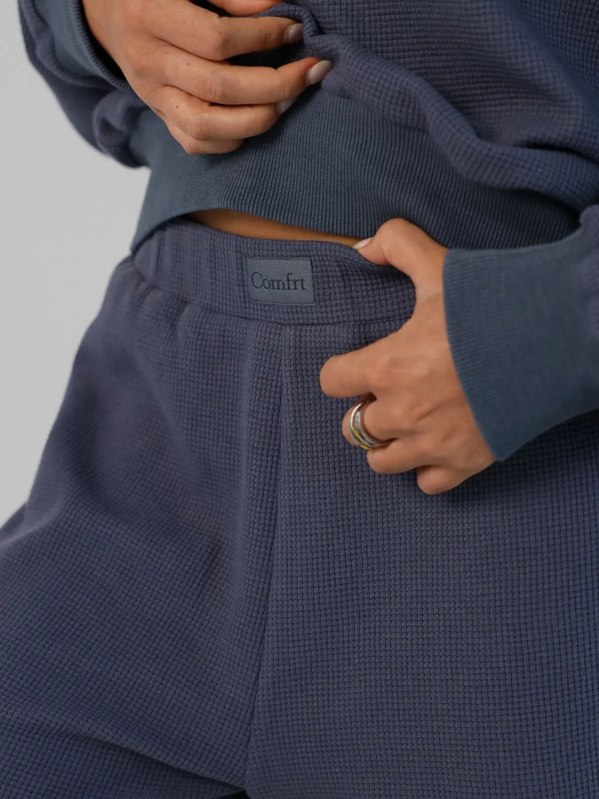 Waffle Lounge Relaxed Sweatpants