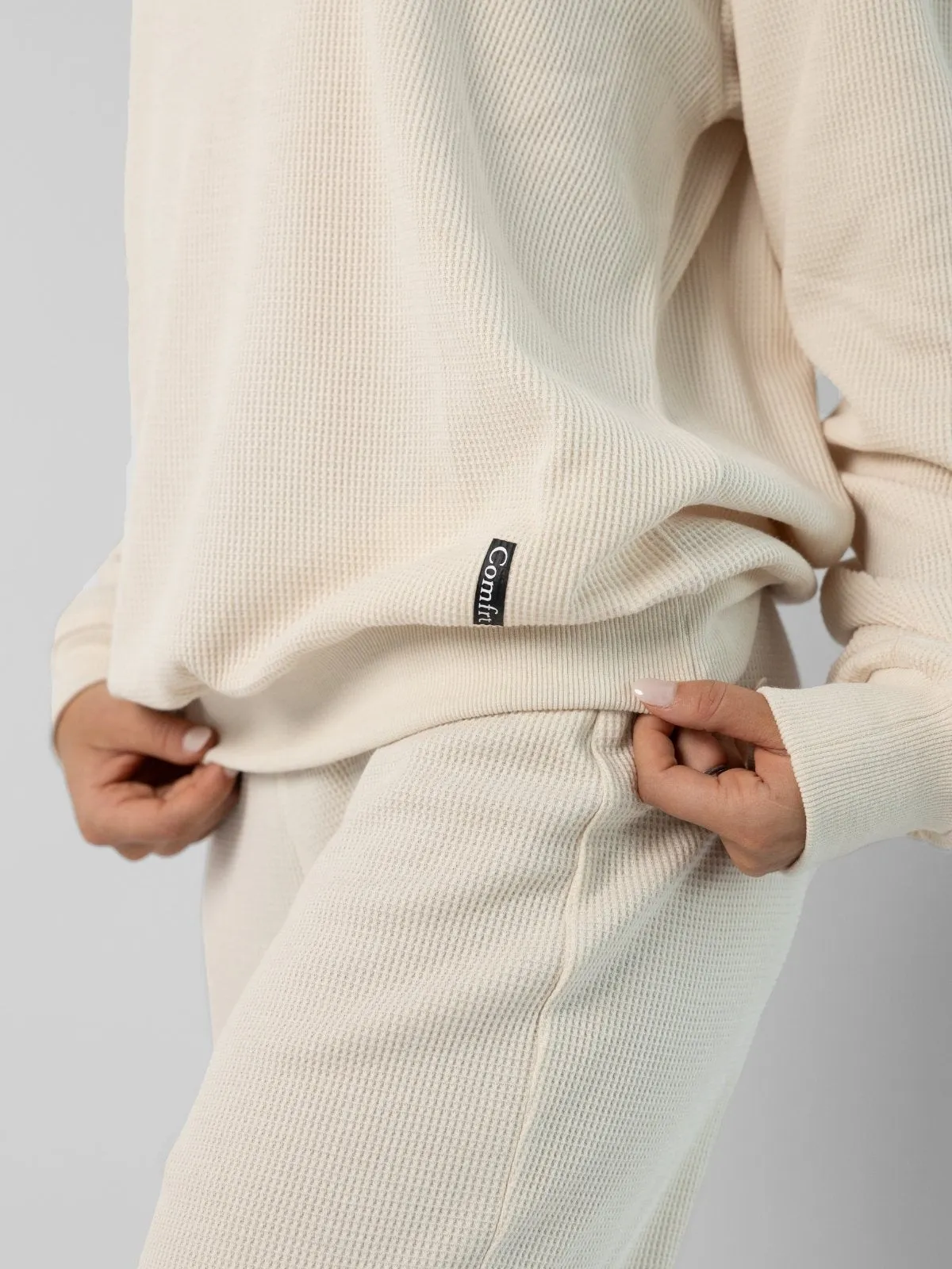 Waffle Lounge Relaxed Sweatpants