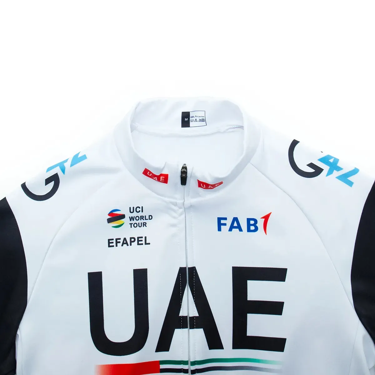 Winter 2024 Cycling  Jersey White UAE Bike Jacket Maillot Pants Suit Ropa Ciclismo Team Pro Thermal Fleece BicycleClothing